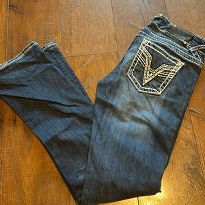 VIGOSS The Chelsea Slim Boot cut Jeans Size 1/2 Length 33